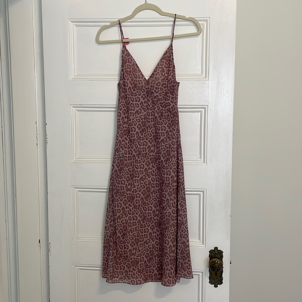 7 for all mankind Cheetah Dress